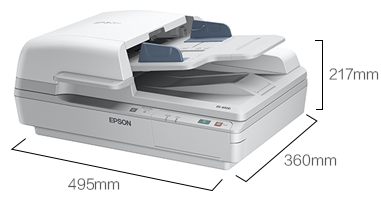产品外观尺寸 - Epson DS-6500产品规格